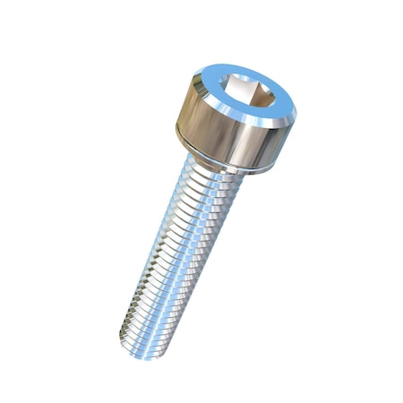 Allied Titanium M5-0.80 Socket Head Cap Screw, Socket, Plain Titanium, 25 mm Length 0016840